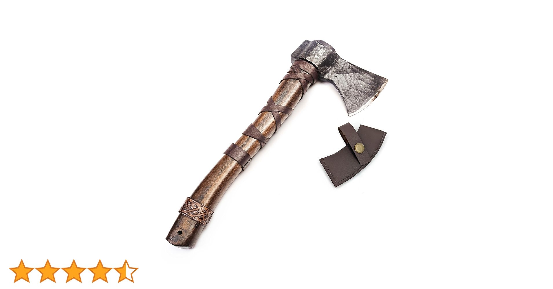 Viking Axe バイキングの斧 Amazon | Norse Tradesman バイキング 投げ斧, メタリック, 14